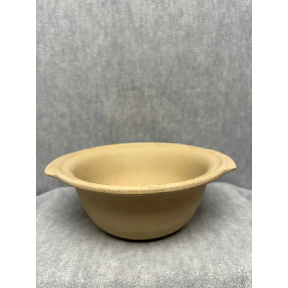The‎ Pampered Chef Stoneware Baking Bowl Round 9 in Excellent Family Heritage
